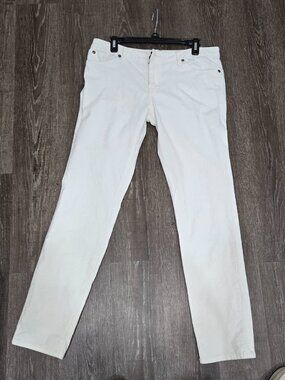 Jessica Simpson, cordaroy, Ivory, Size 32